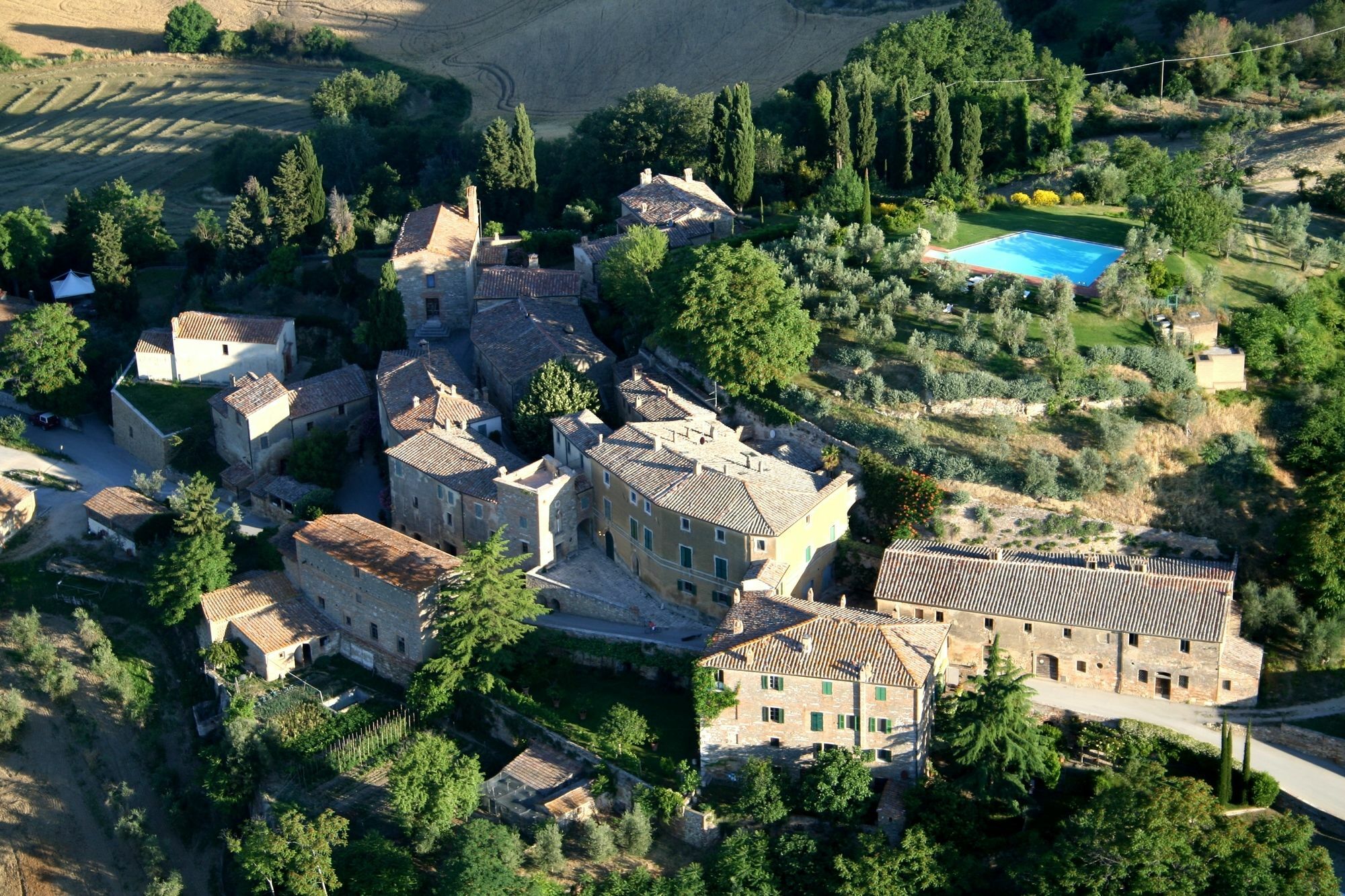 Borgo Lucignanello Bandini Villa San Giovanni d'Asso Exterior photo